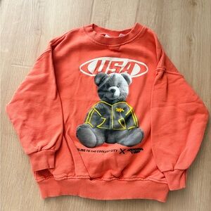 Zara Coral Knit Sweater